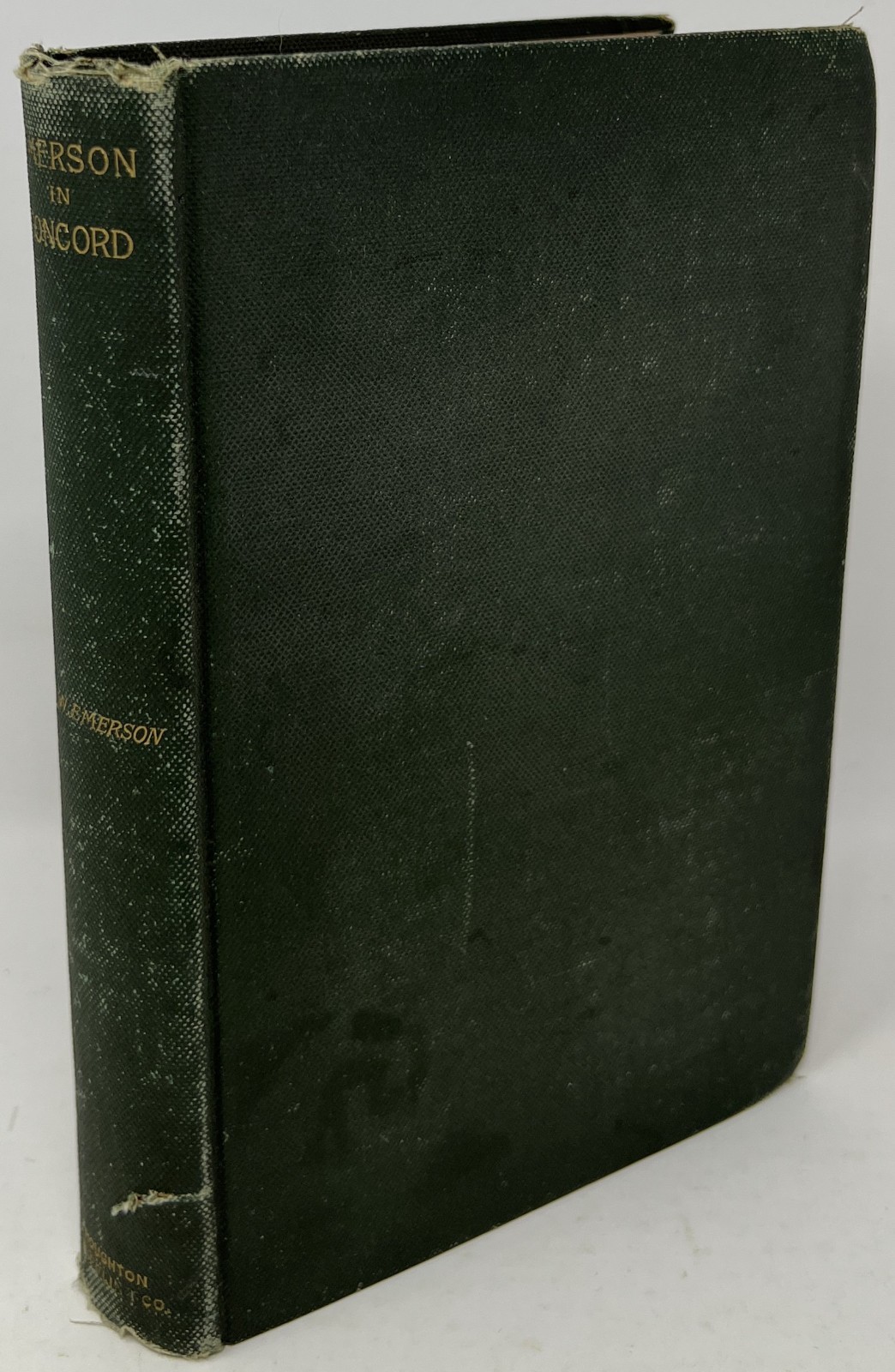VTG Emerson in Concord by Edward Waldo Emerson – 1889 HC Houghton, Mifflin & Co.
