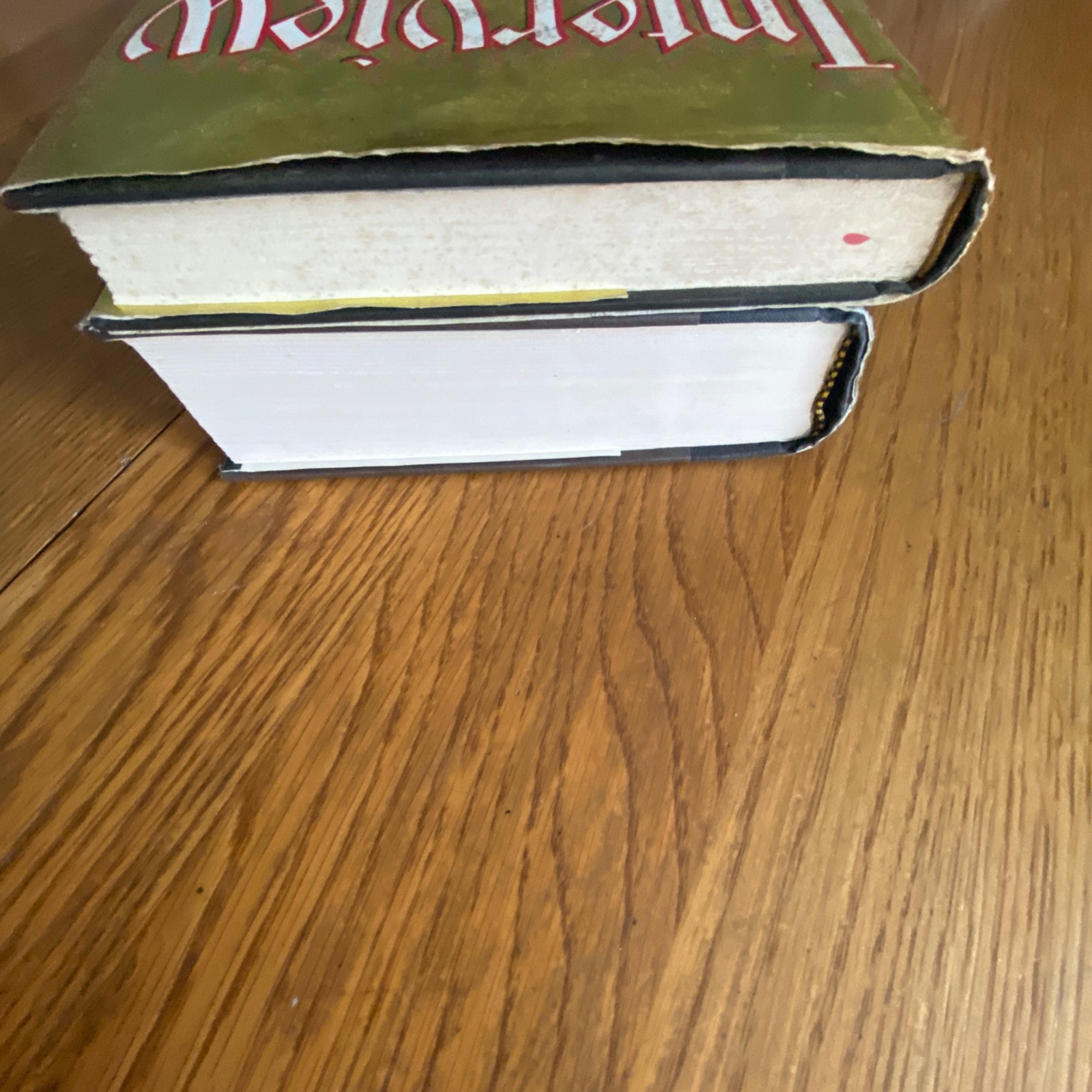 Interview With The Vampire & The Witching Hour by Anne Rice Hardcover