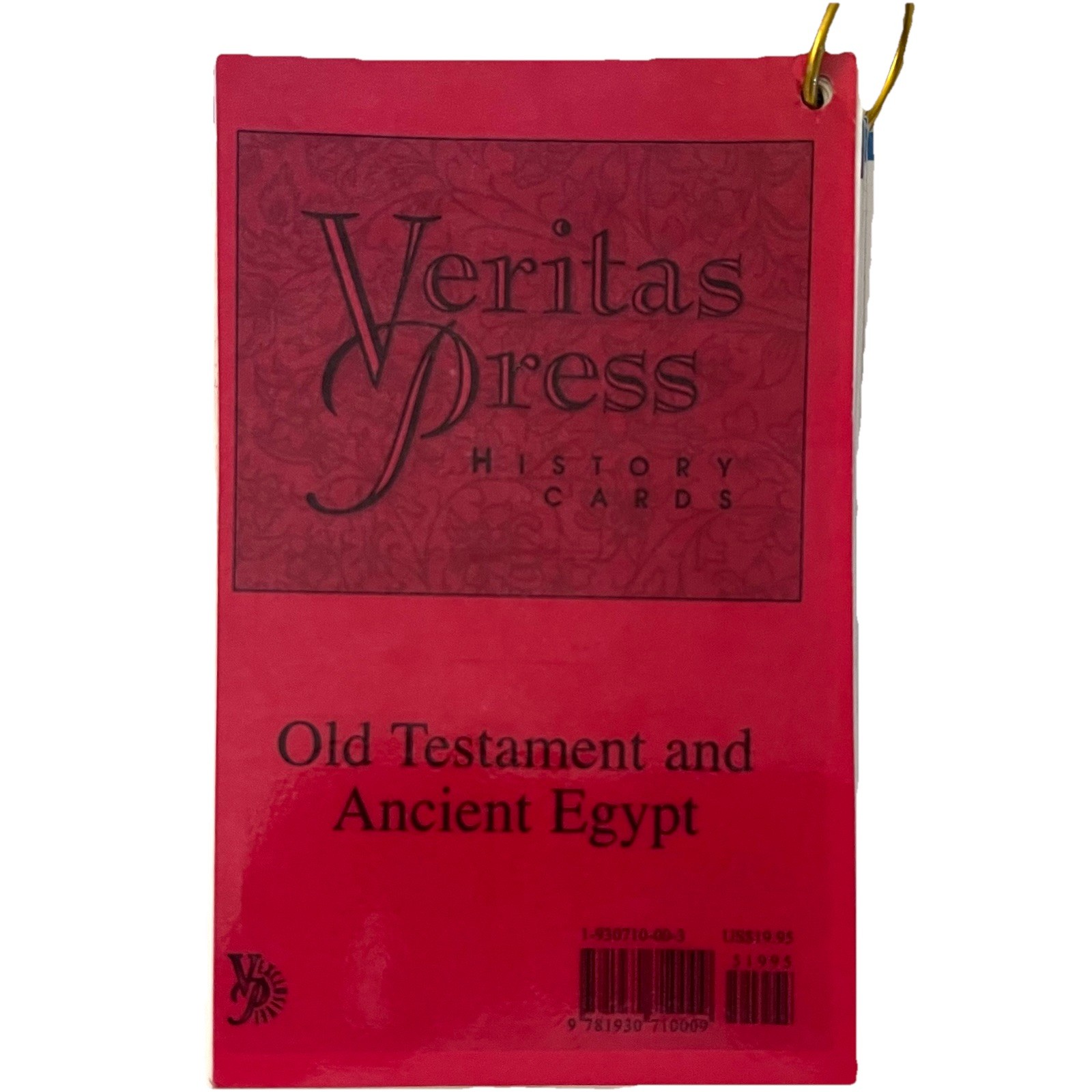 Veritas Press History Flash Cards – Old Testament and Ancient Egypt Laminated