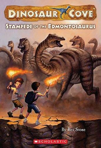 Stampede of the Edmontosaurus (Dinosaur Cover #6) – Mass Market Paperback – GOOD