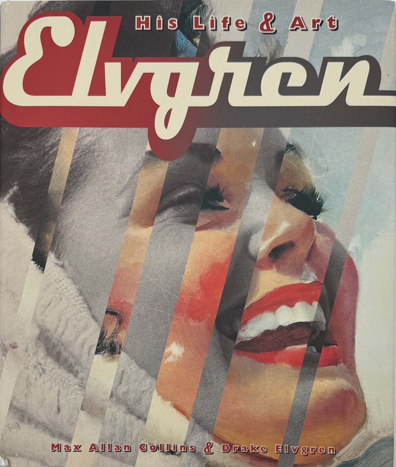 Elvgren, His Life and Art, 1998 Max Allan Collins, Drake Elvgren Hardcover Book
