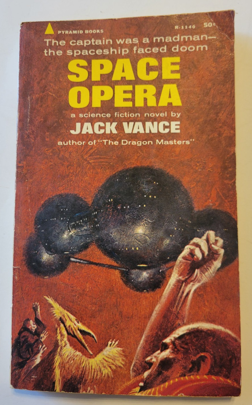 Space Opera by Jack Vance 1965 Pyramid 1st Printing Vintage SF Paperback Book
