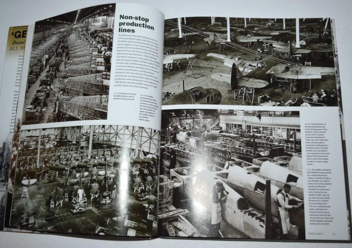 “PICTORIAL CHRONICLE of World War II,” 124 Pages + DVD (c) 2018, Pre-0wned