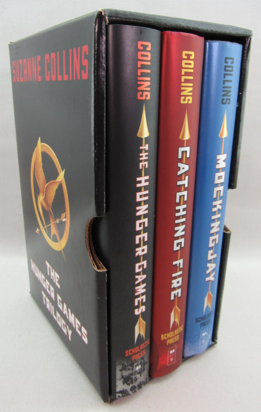 The Hunger Games Trilogy Boxed Set 1st Editions Suzanne Collins HC DJ Fantasy