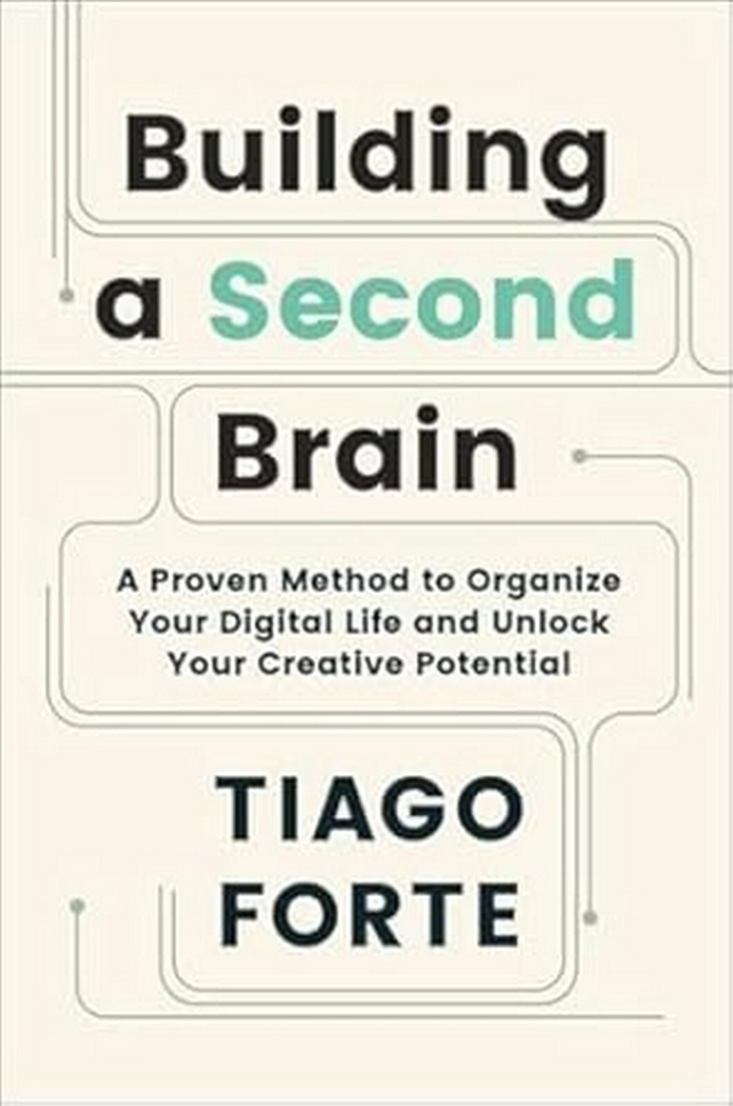 Building a Second Brain : A Proven Method By Tiago Forte 9781800815490