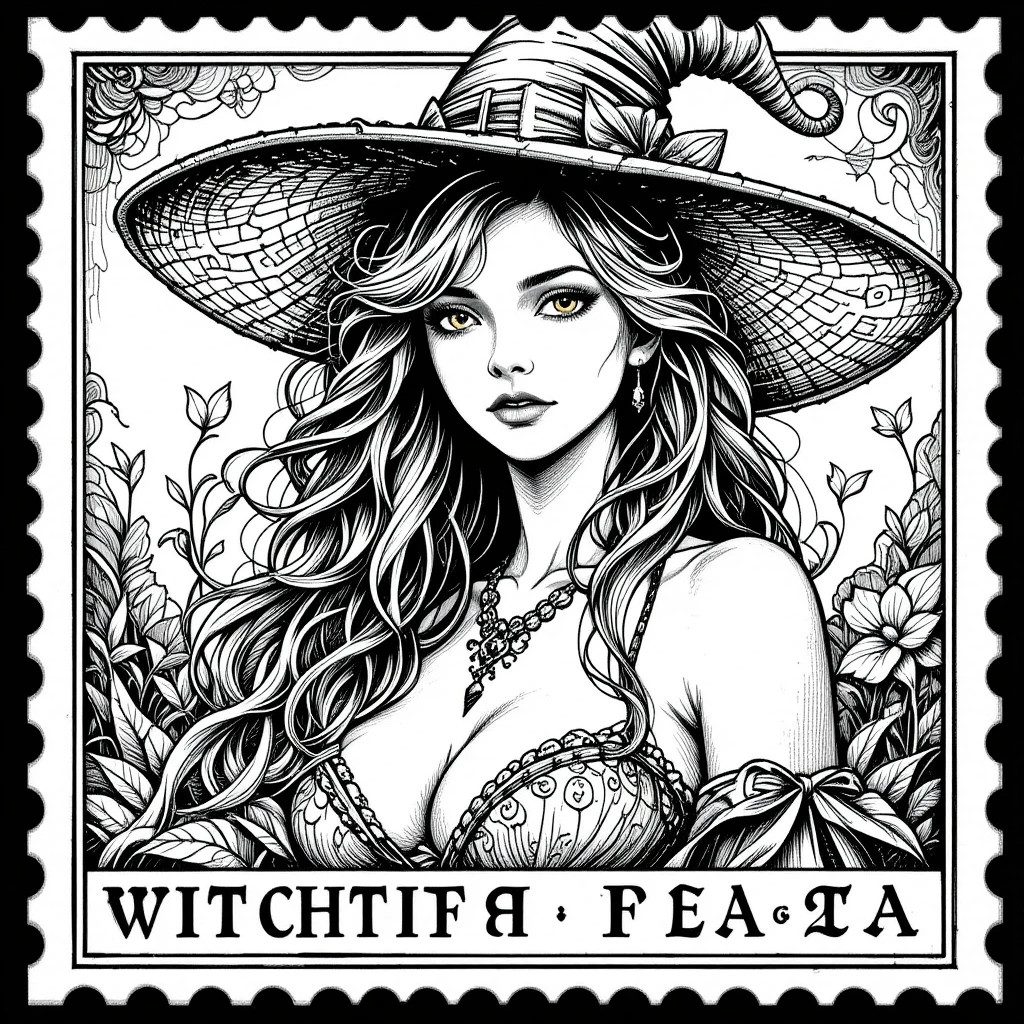 Adult Coloring Pages Antique Stamp Girls 500+ Printable Pages
