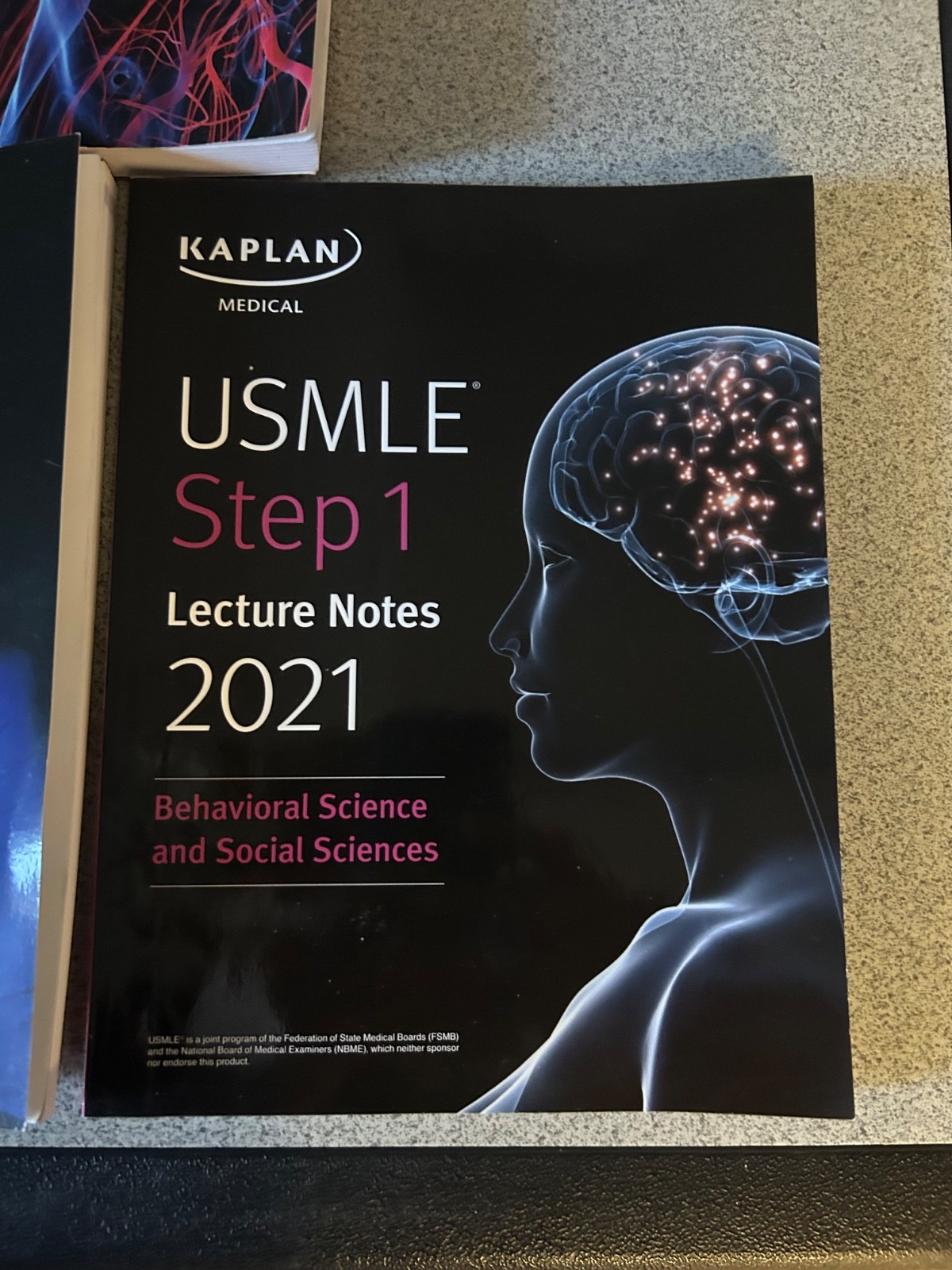 Kaplan Medical USMLE Lecture Notes, 2021 LOT of 5 Books