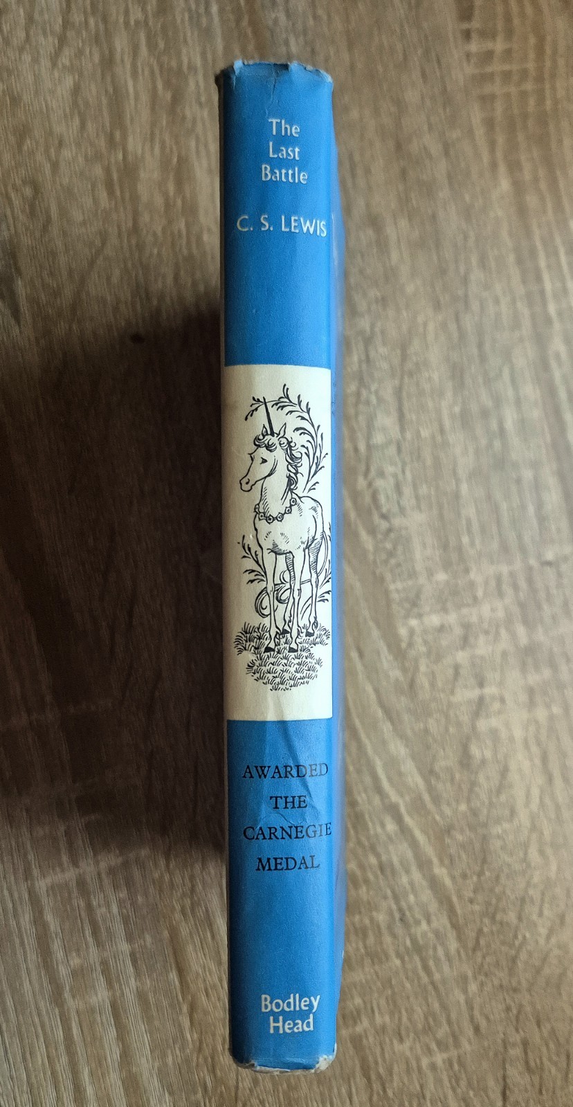 An Original Authentic C S LEWIS The Last Battle 1968-1st Edition sixth Imp