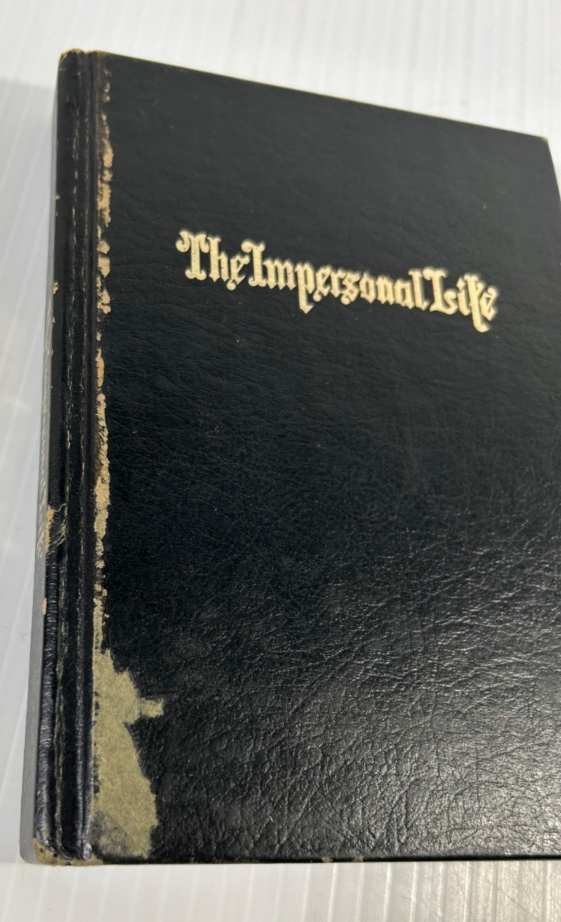 The Impersonal Life – Black hardcover 1974 Joseph S.Benner