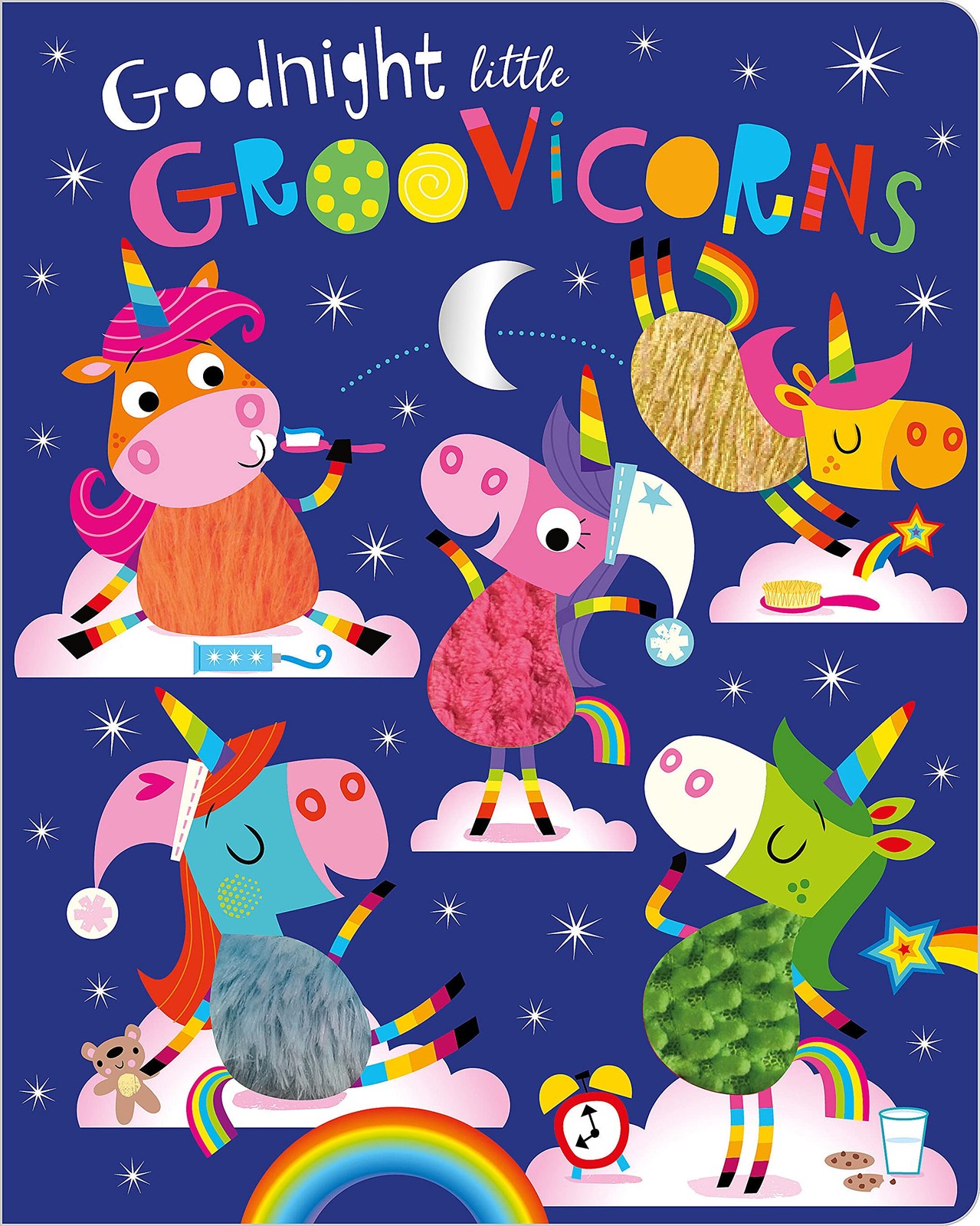 Goodnight Little Groovicorns – board book Lynch, Stuart|Greening, Rosie