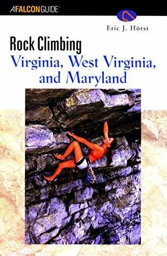 Falcon Guide Rock Climbing Virginia, – Paperback, by Horst Eric J. – Very Good