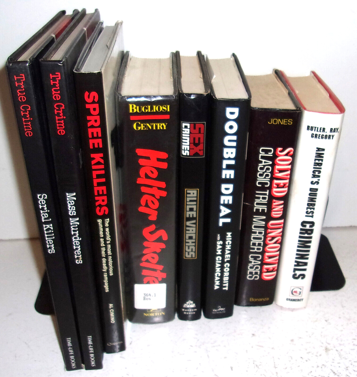 8 True Crime Hardcover Books Time Life Books Mass Murderers & Serial Killers