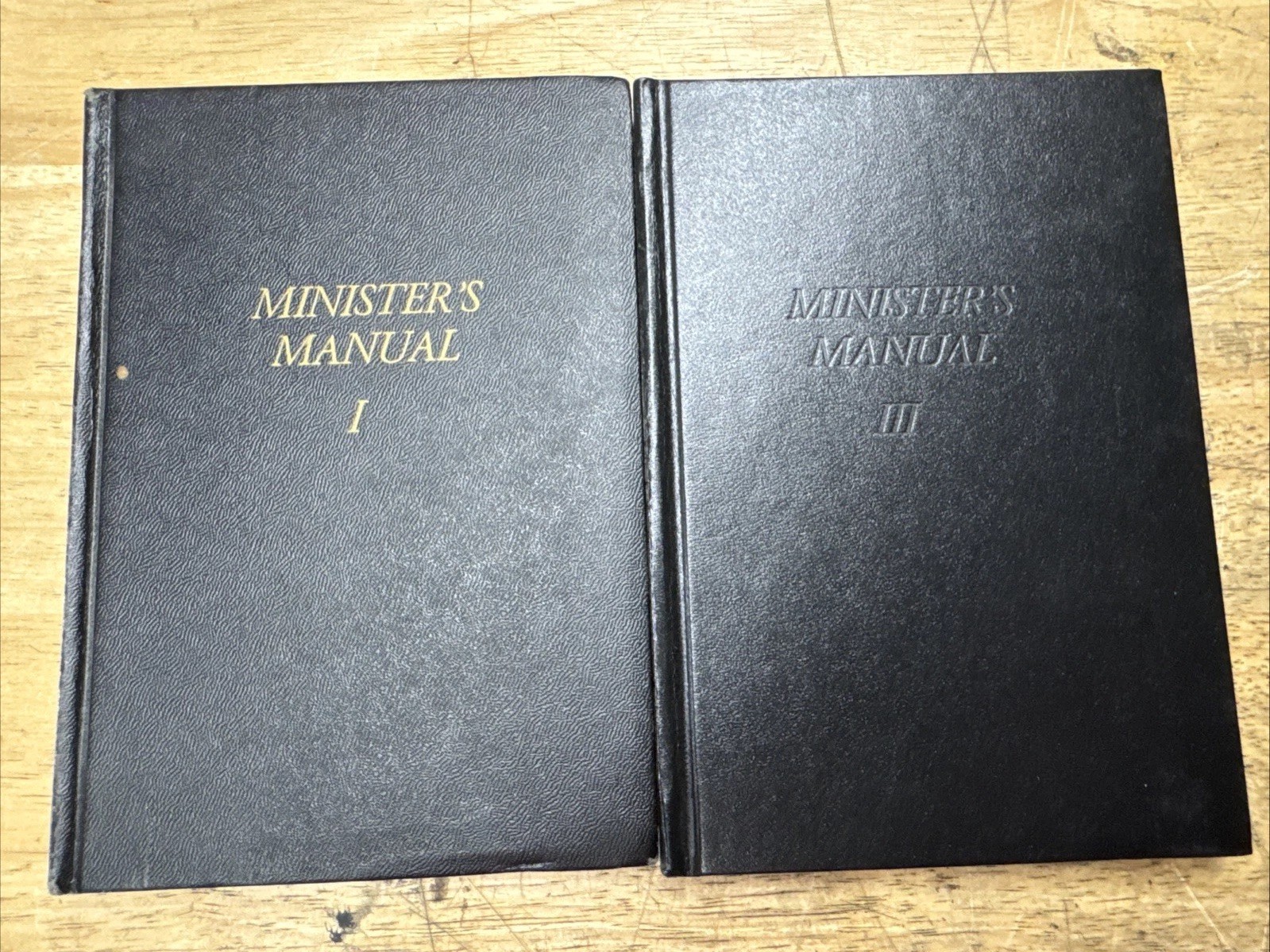 Ministers Manual Set 2 Volumes 1 & 3 William Pickthorn Gospel Publishing House