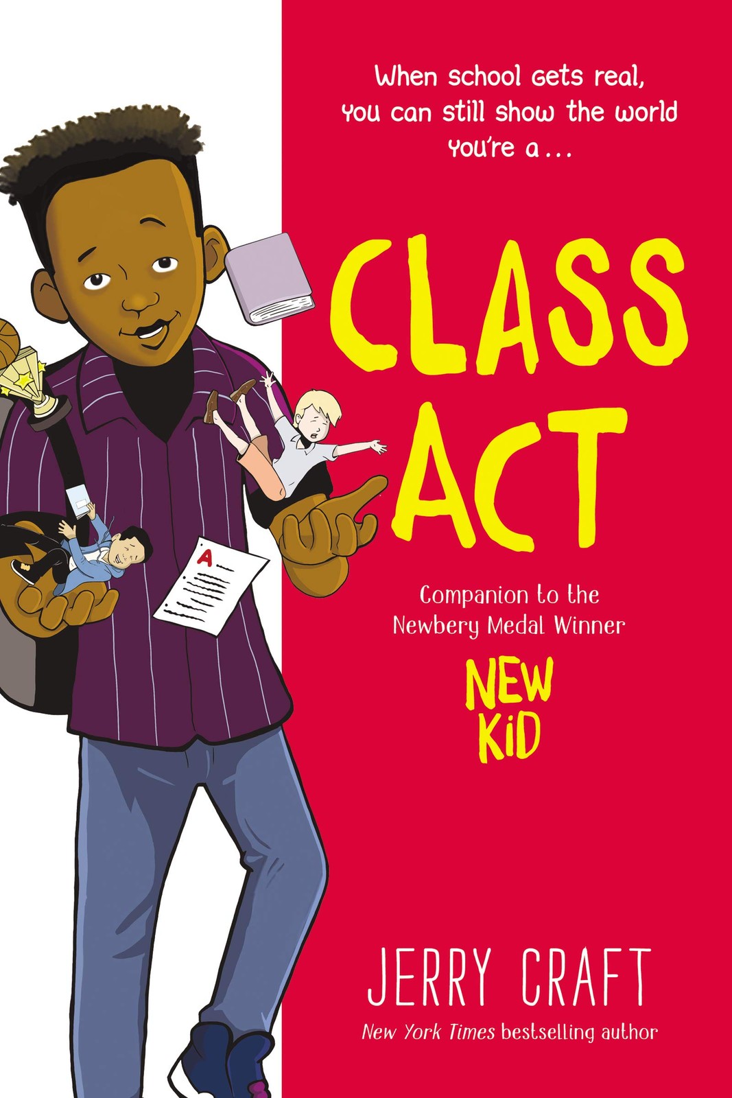 Class Act: A Graphic Novel (New Kid) – Craft, Jerry – Good – See condition n…