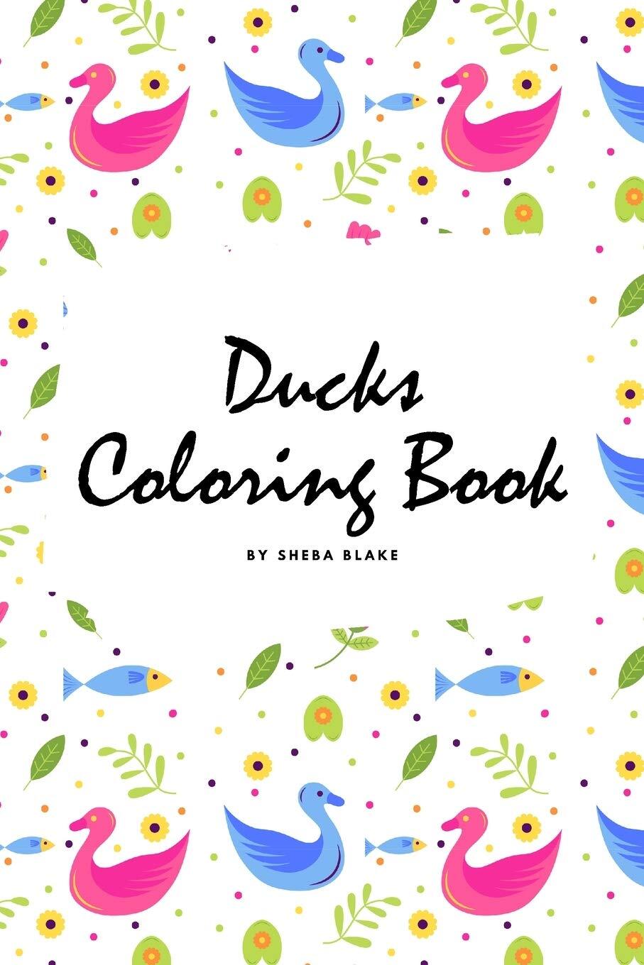 Ducks Coloring Book for Children (6×9 Coloring Book / Activity Book)
