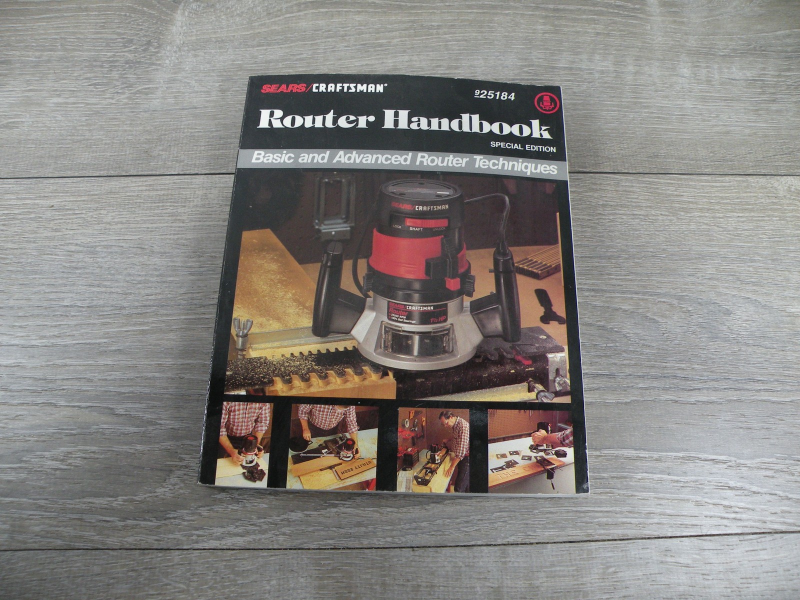 Sears Craftsman Router Handbook Special Edition Woodworking Techniques DIY 1997