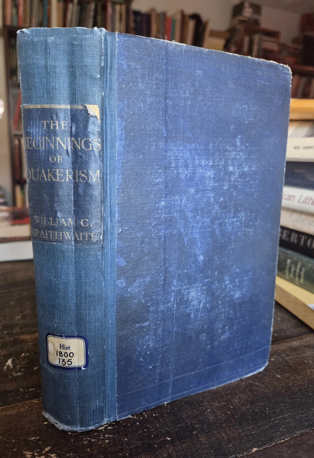 1912 The Beginnings of Quakerism Antique Quaker Book