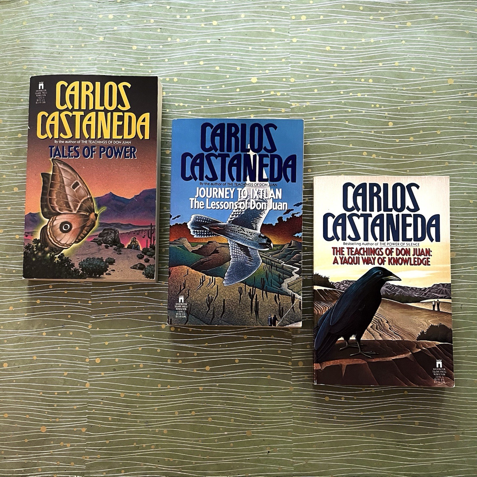 CARLOS CASTAÑEDA LOT~ TALES OF POWER / IXTLAN / DON JUAN Shamanism Psychedelics