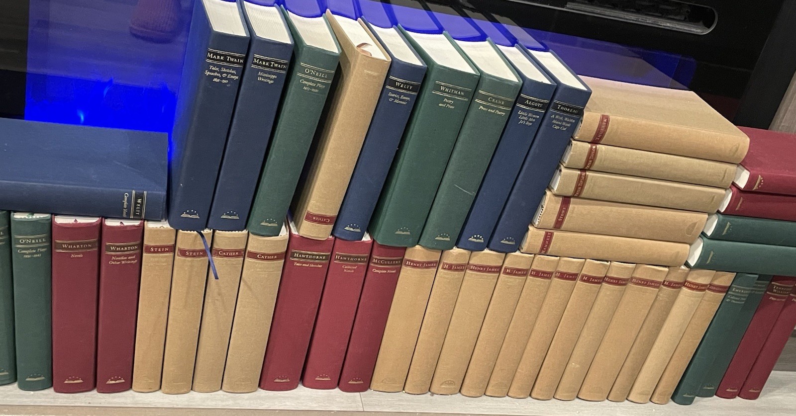 The library of America set of 46 books by Henry James Mixed See Pics For Details