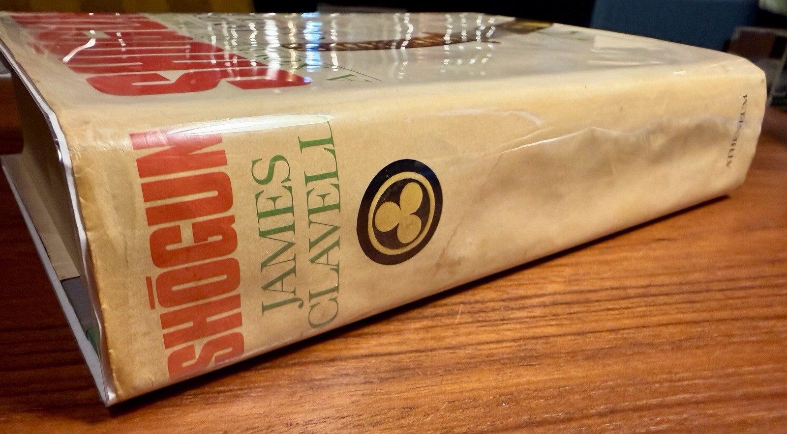 SHOGUN – James Clavell ATHENEUM 1st EDITION/1st PRINTING 1975 Hardcover DJ Mylar