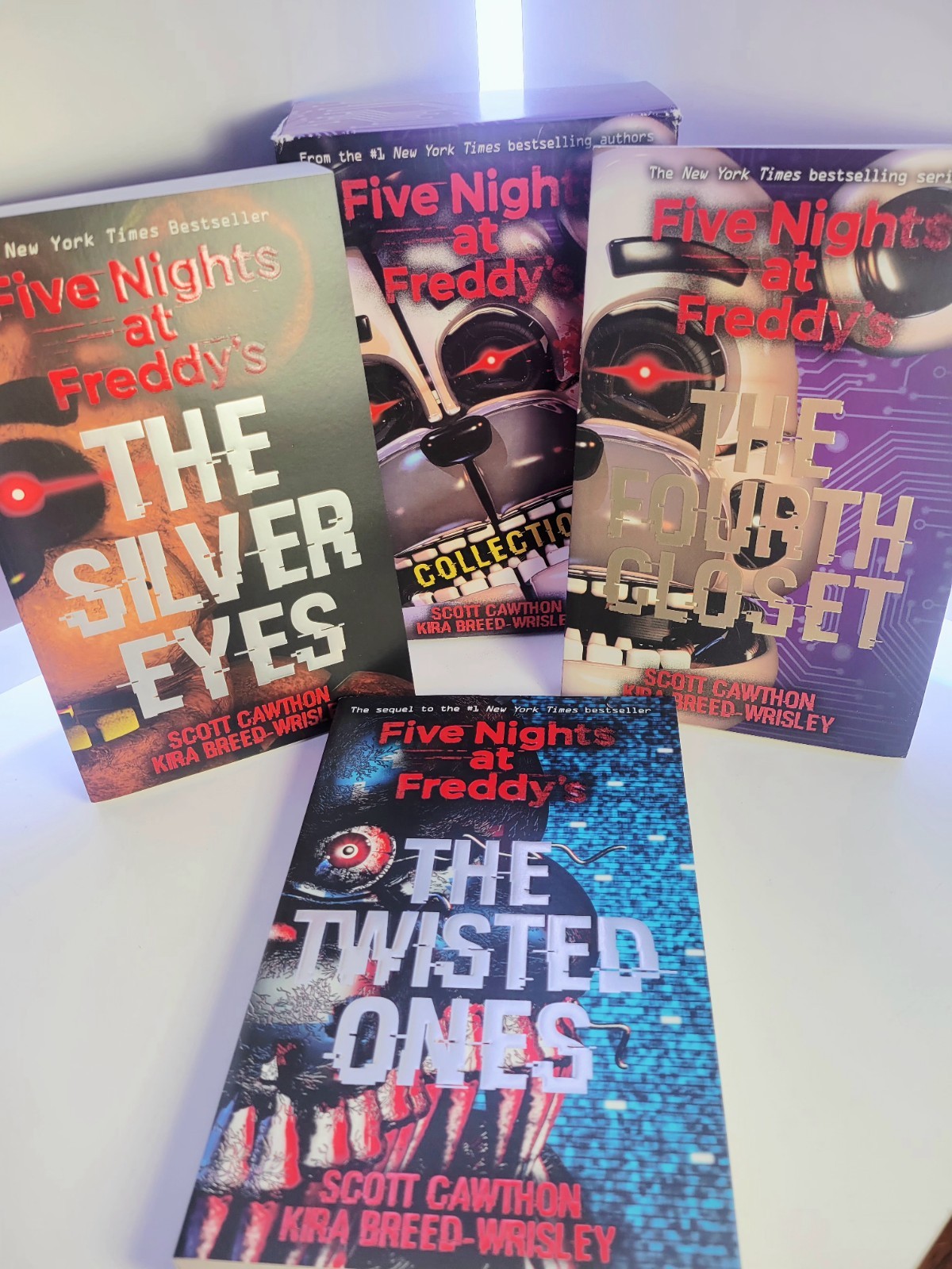 FIVE NIGHT’S AT FREDDY’S (3-Book Box Set) SILVER EYES~TWISTED ONES~FOURTH CLOSET