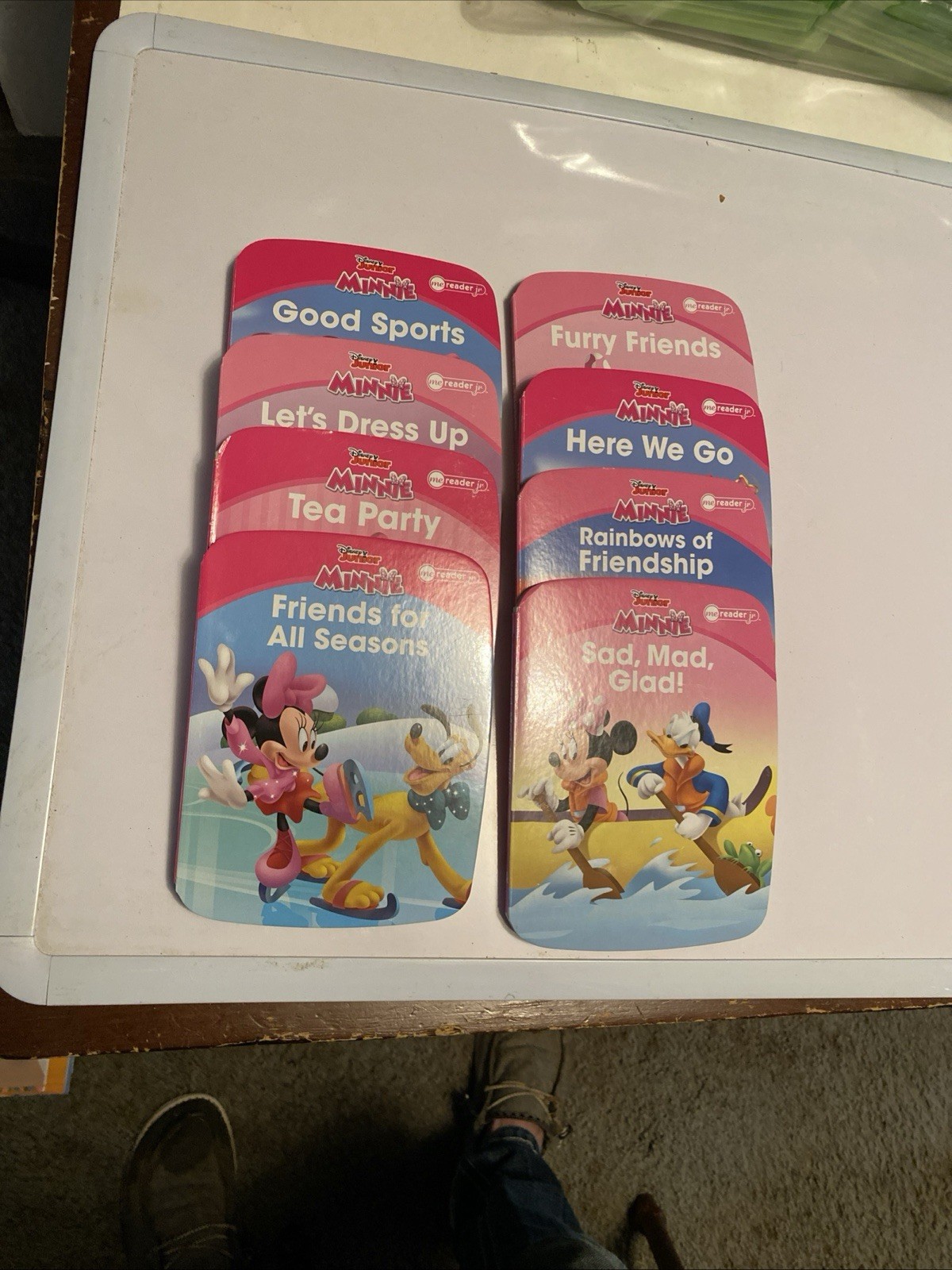 Disney Junior Me Reader Jr Lot Of 8 Books