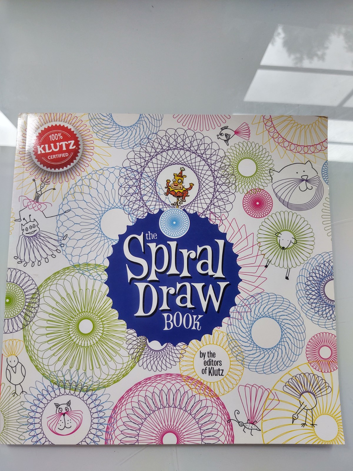 SPIRAL DRAW BOOK – CREATE ONE ZILLION DESIGNS KLUTZ ART – BOOK ONLY