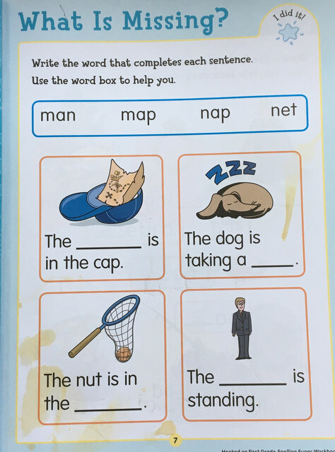 Hooked on First-Grade Super Workbook by L. L. C. Hop (2006, Mixed Media)