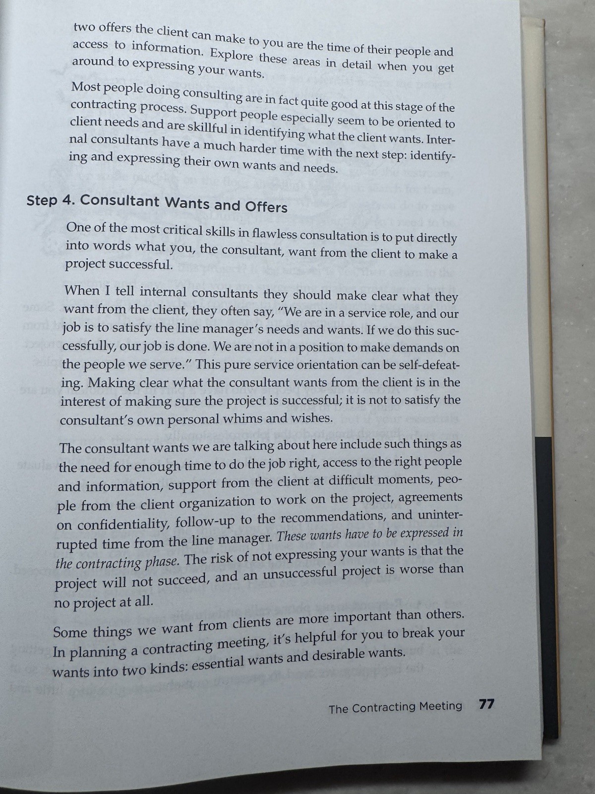 FLAWLESS CONSULTING: A Guide to Getting Your Expertise Used. By Peter Block