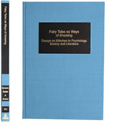 German Fairy Tales GRIMM Marchen Psychology Alcohol Freud Magic Folklore Hoffman