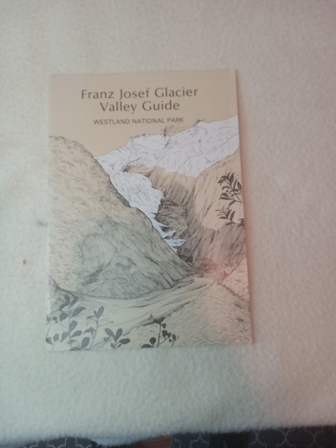 $3.45 – Discover New Zealand, booklet. Franz Josef Glacier Valley Guide