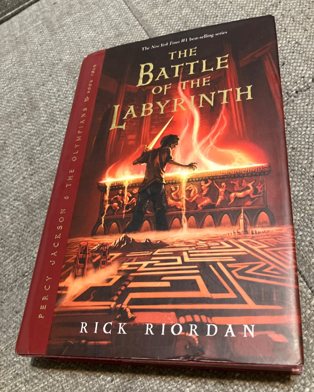 Percy Jackson: The Battle of the Labyrinth 1st Edition Rick Riordan 1st Print