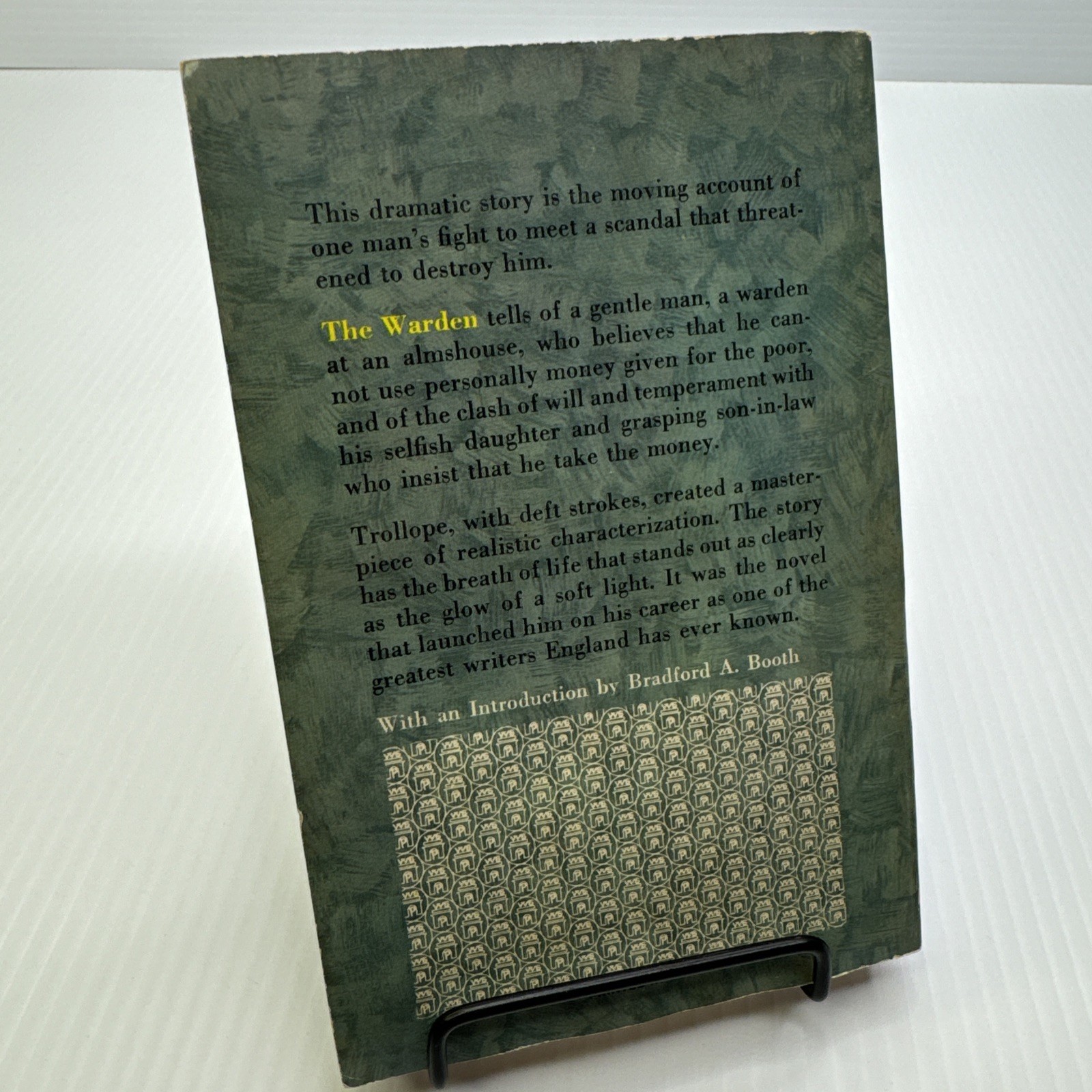 The Warden Anthony Trollope Paperback 1962 Washington Square Press