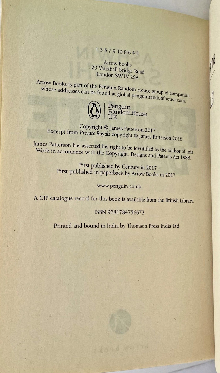 Private Delhi India by Ashwin Sanghi & James Patterson Jack Morgan Private #13