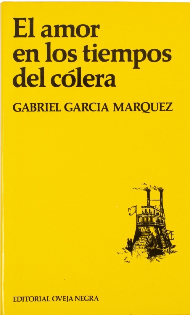 Gabriel GARCÍA MÁRQUEZ / El Amor en los Tiempos del Cólera 1st edition 1985.