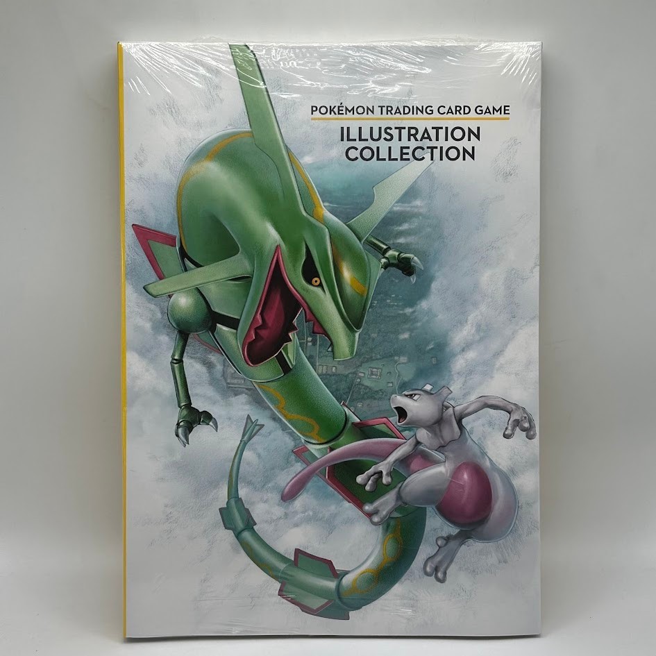 Pokemon Illustration Collection Art Book Trading Card Game! MEWTWO! NEW SEALED