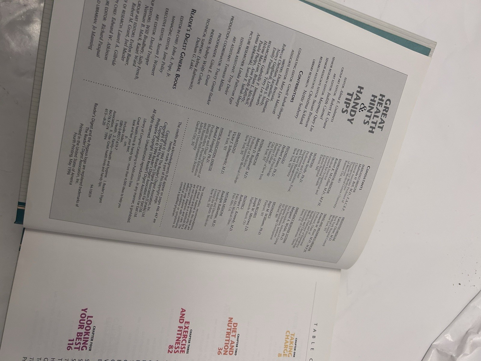 Great Health Hints & Handy Tips (Reader’s Digest General Books) – VERY GOOD
