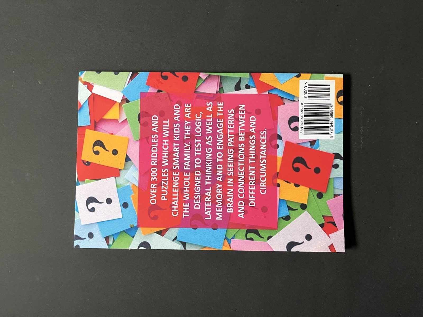 DIFFICULT RIDDLES FOR SMART KIDS Paperback Book by M. Prefontaine EUC