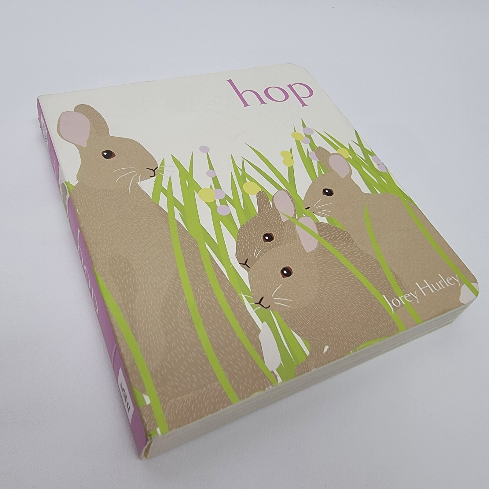 “New” Hop, Hardcover Little Simon by Jorey Hurley. Kind book 5.5″x6″x0.75″