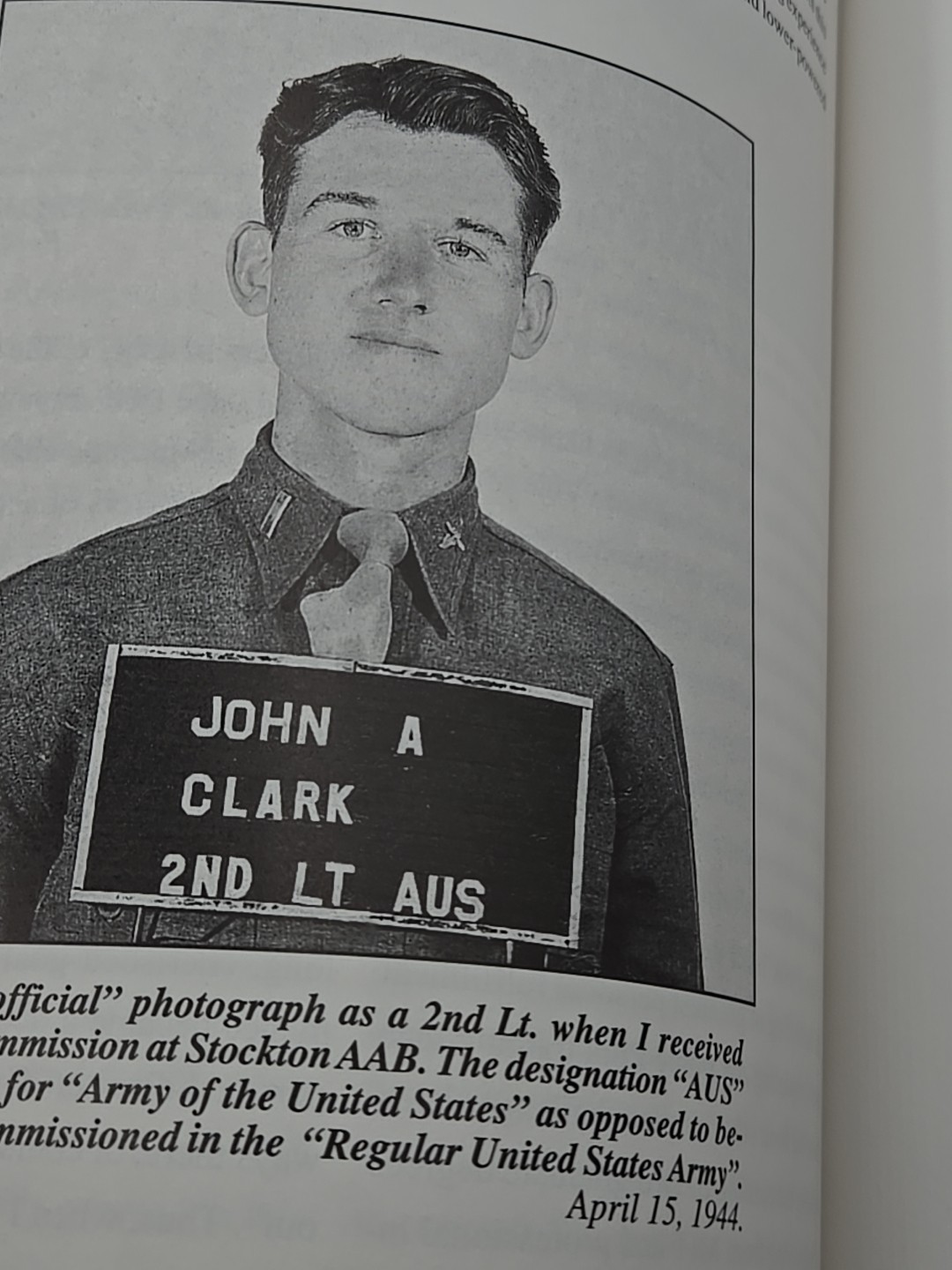AN EIGHTH AIR FORCE COMBAT DIARY: COMBAT MISSIONS FLOWN By John A. Clark HCDJ