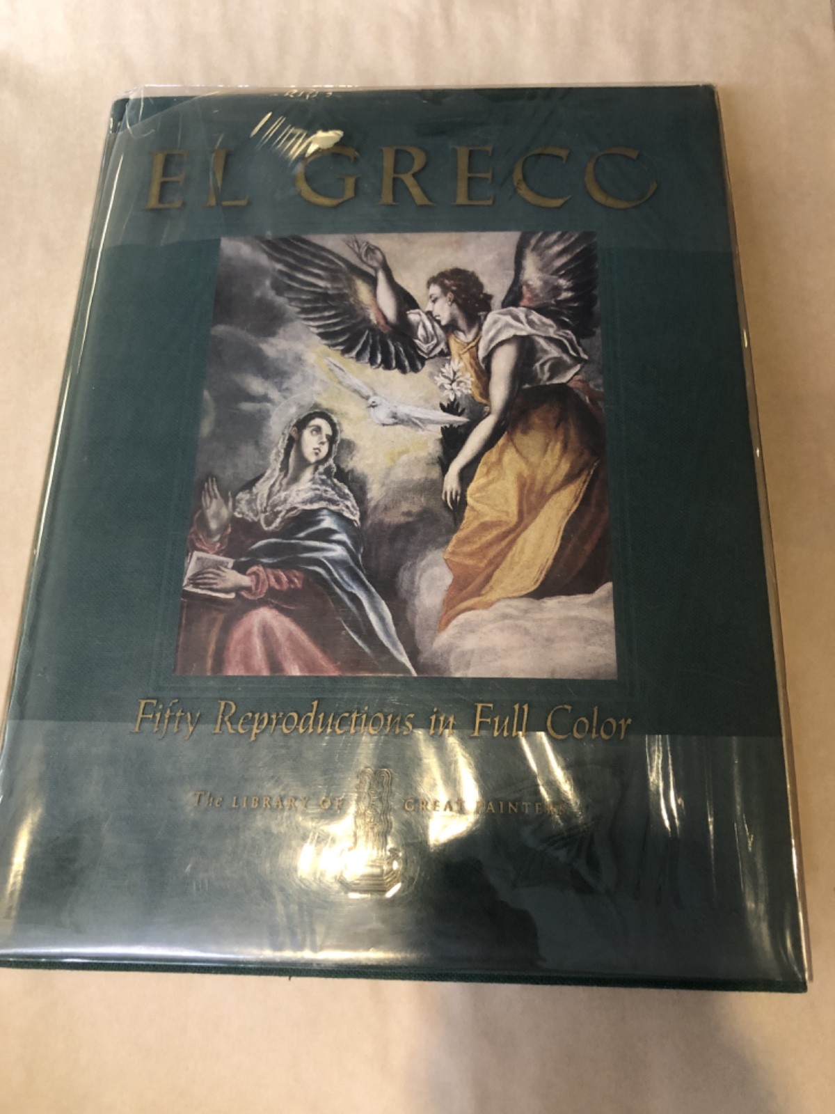 El Greco: Fifty Reproductions in Full Color, 1st Edition, Hardcover Plastic DJ