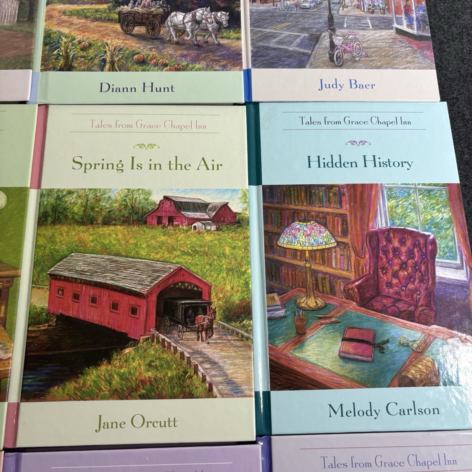 11 Guideposts Tales from Grace Chapel Inn Series Hardcover Book Lot