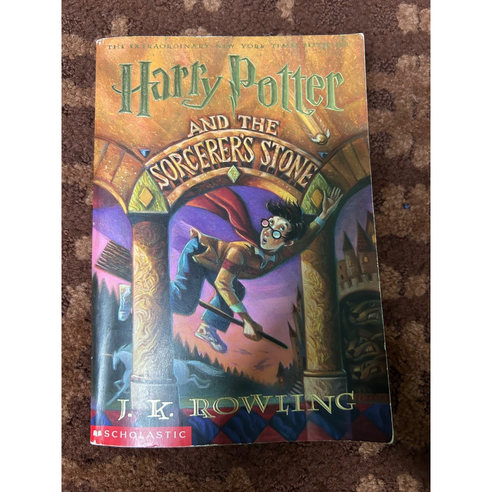 Harry Potter and the Sorcerer’s Stone Paperback Book J.K. Rowling