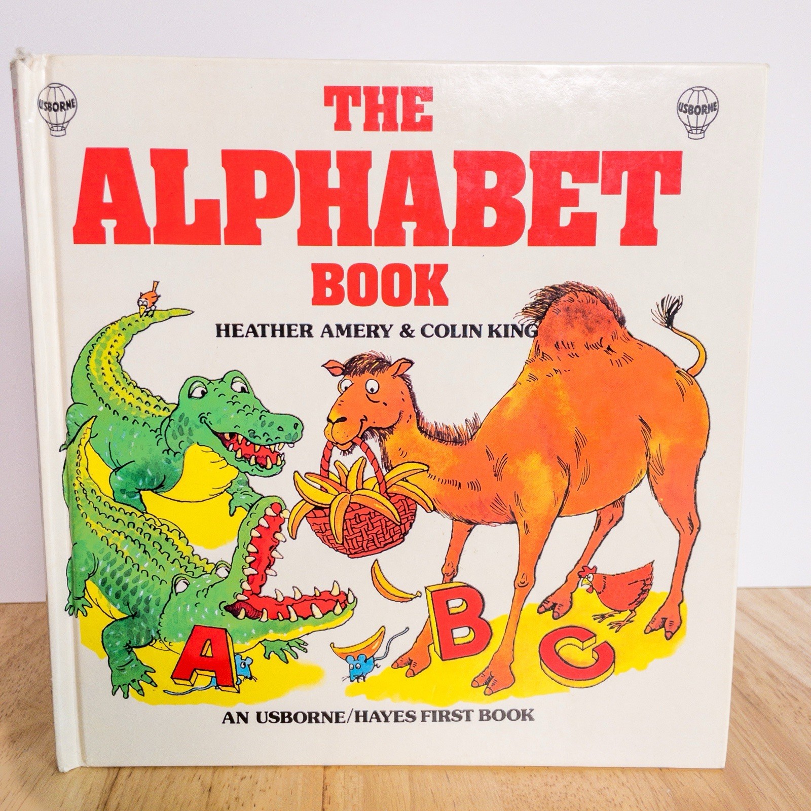 Alphabet Book by Heather Amery & Colin King 1979 Vintage Usborne Hardcover