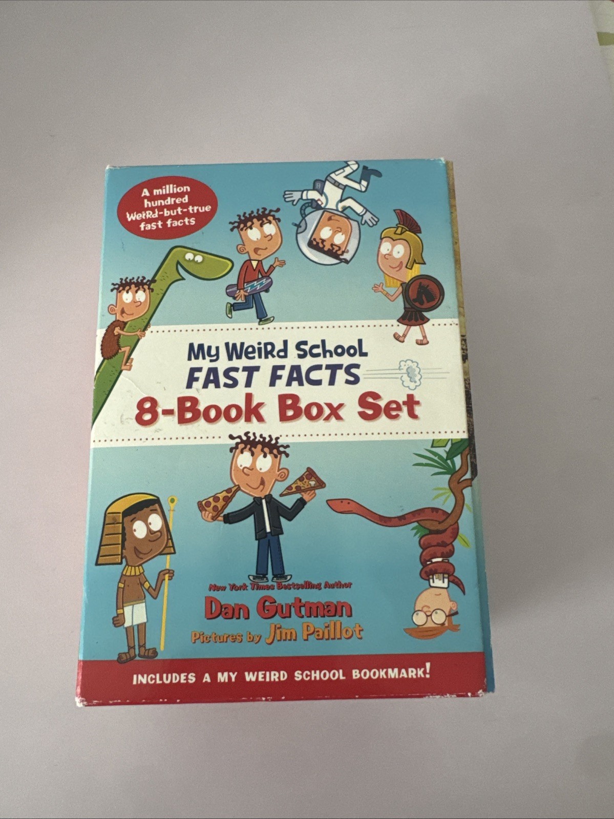 My Weird School Fast Facts By Dan Gutman: 8 Books Box Set – Ages 6-10 – PB