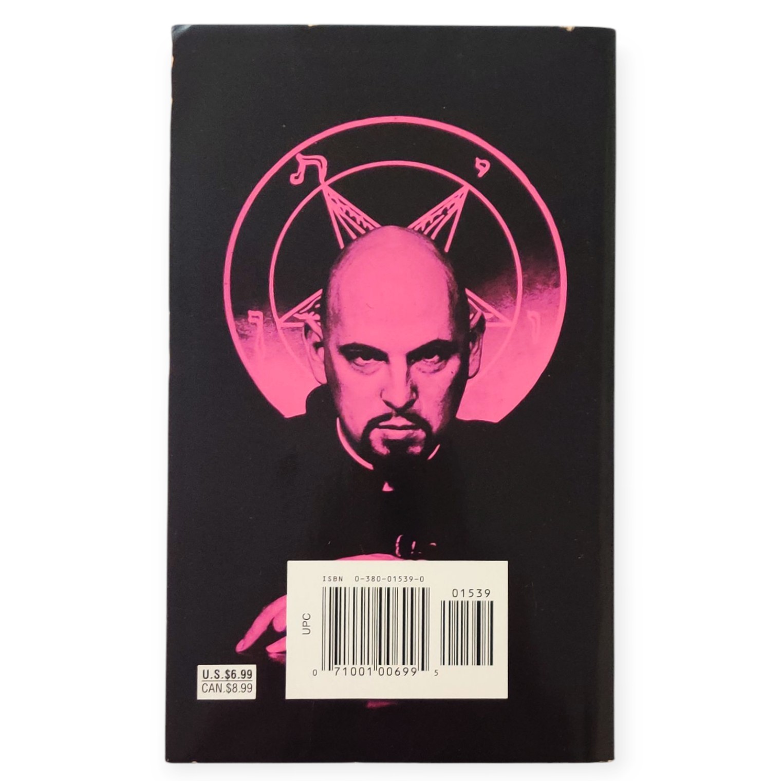 The Satanic Bible Anton Szandor LaVey Avon Paperback 47th Printing