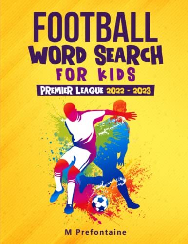 Football Word Search For Kids: Premier League 2022 – 23 by Prefontaine, M Book