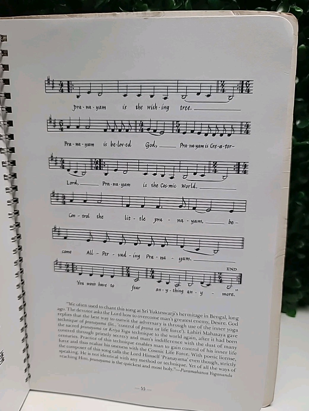 Cosmic Chants – Paramahansa Yogananda, 6th Edition 1991, Self-Realization Fellow