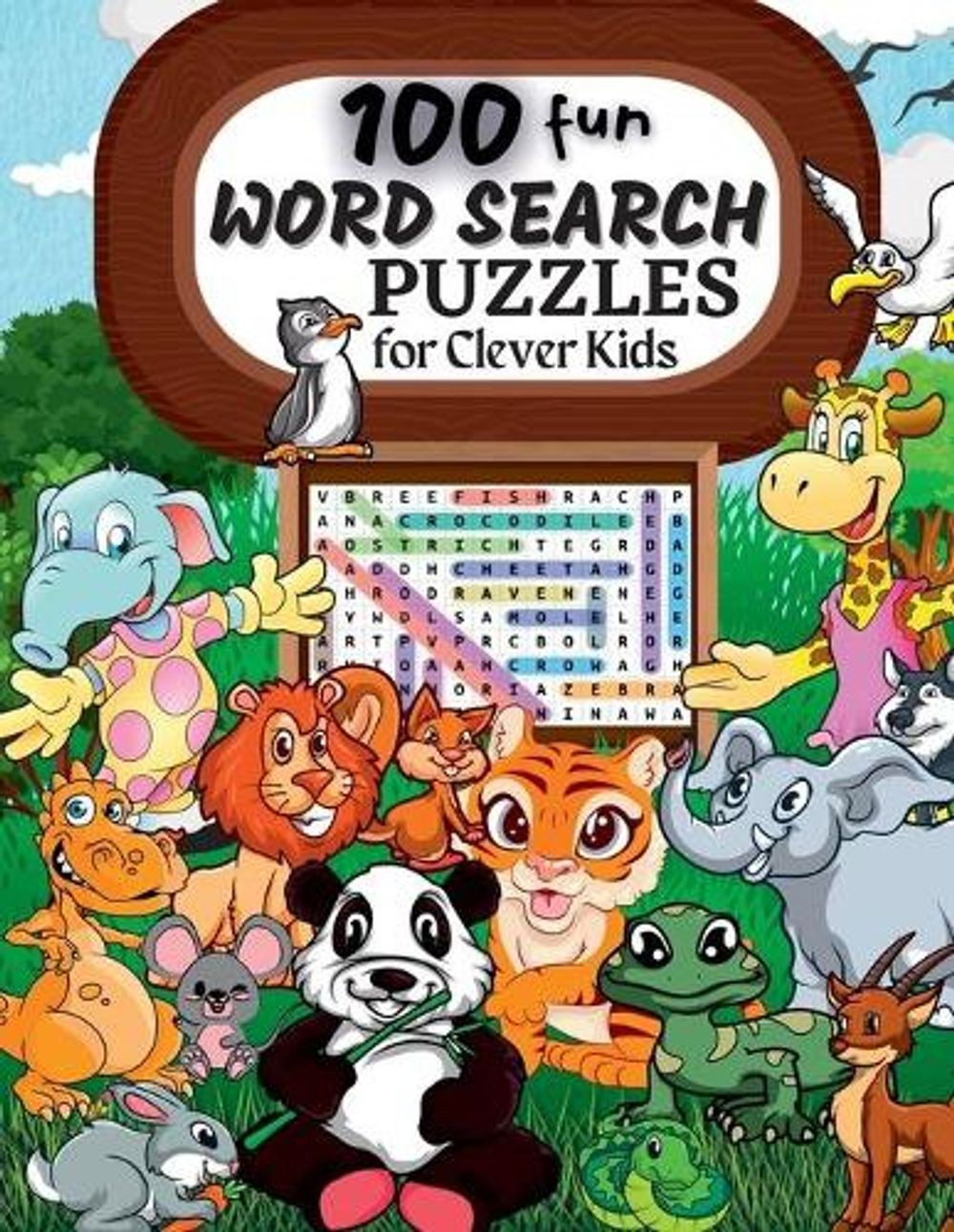 100 Word Search Puzzles: Word Search Puzzle Book ages 6-8 9-12 Word for Word Won