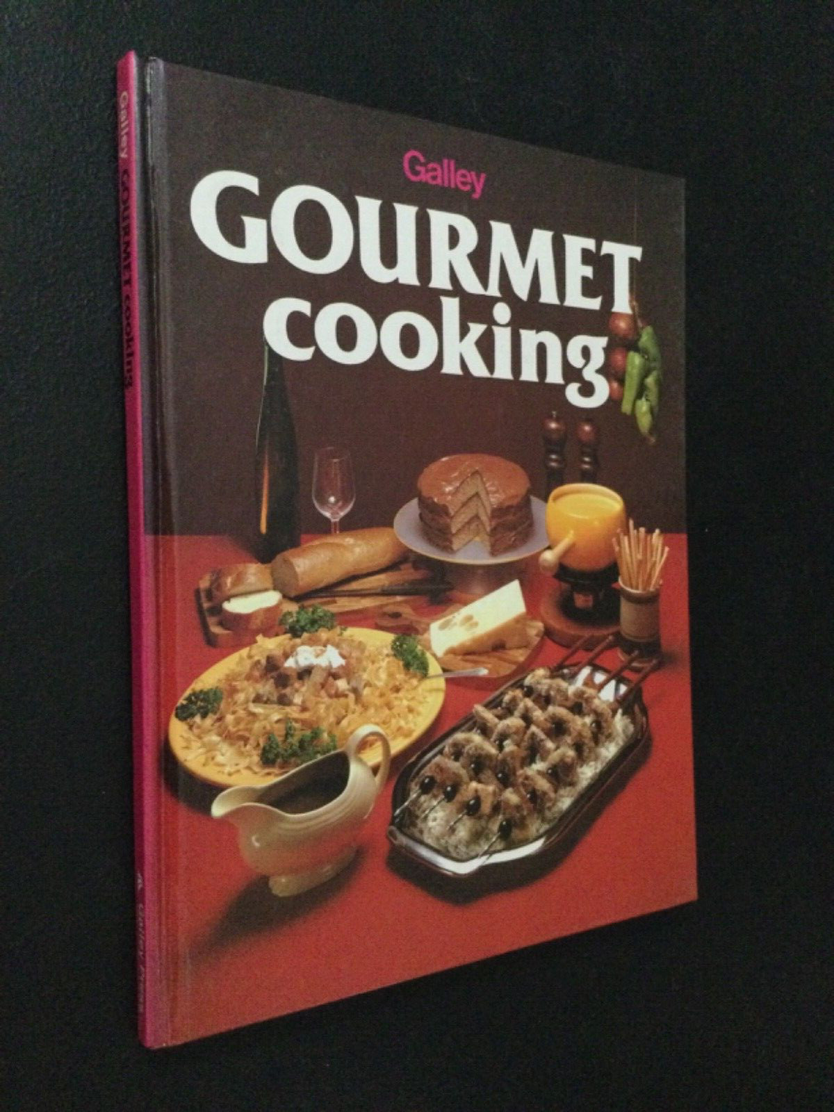Gourmet Cooking 1980 Hardcover (Galley) Like New